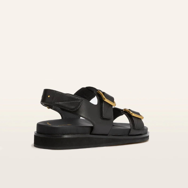 Thompson Black Sandals - Sare StoreFrankie 4Shoes