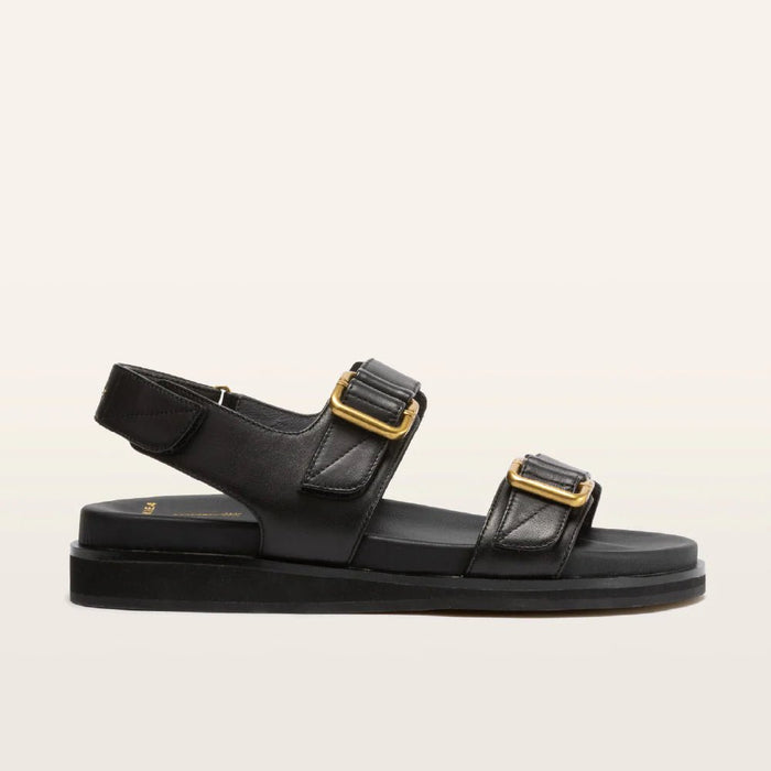 Thompson Black Sandals - Sare StoreFrankie 4Shoes