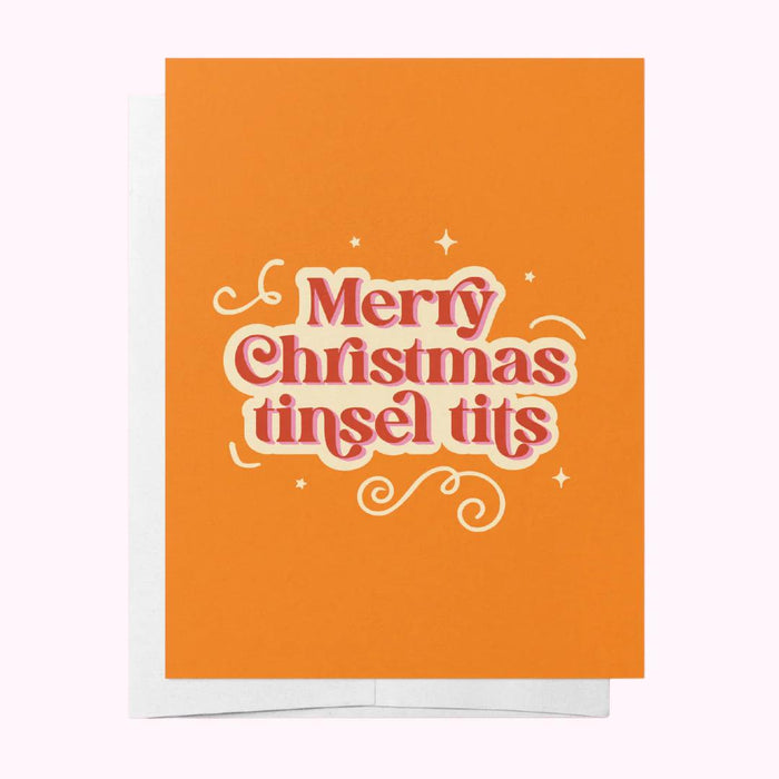 Tinsel Tits - Christmas Card - Sare StoreBad on PaperGreeting Cards