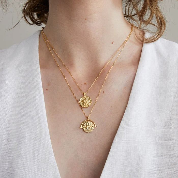 Tobie Coin Necklace Gold - Sare StoreJolie & DeenNecklace