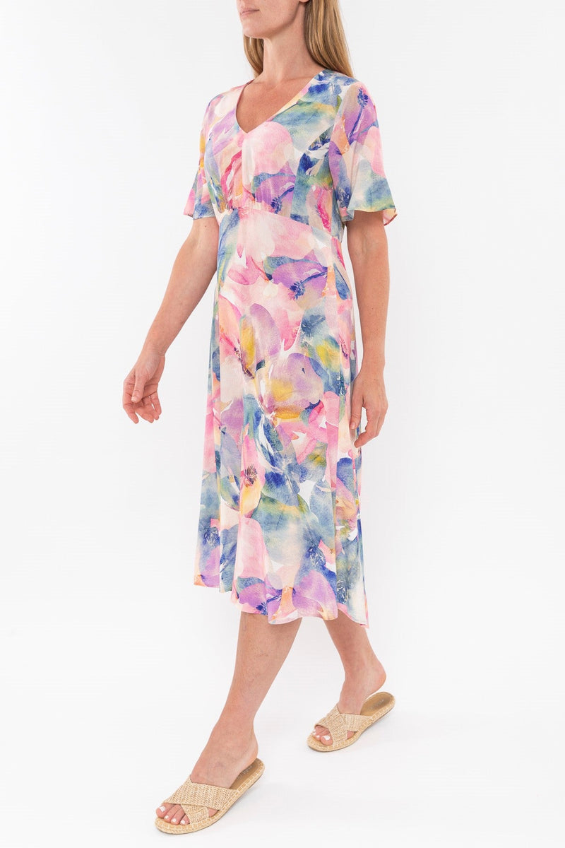 Watercolour Bloom Dress - Sare StoreJumpDress