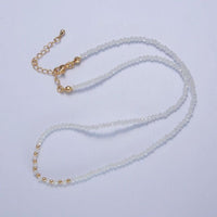 White Rebirth Beaded Necklace - Sare StoreBy Natasha WiltonNecklace