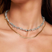 Wilder Gemstone Necklace - Sky - Sare StoreArms Of EveJewellery