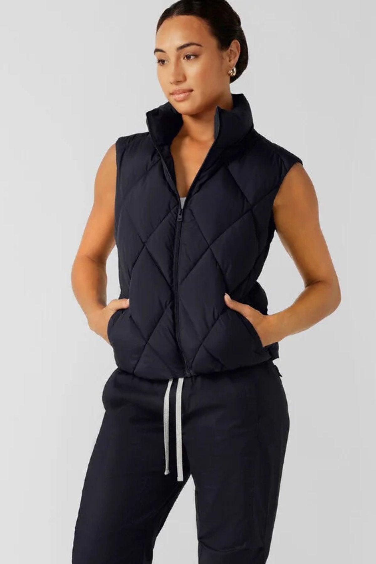 Winter Warmth Puffer Vest - Midnight Blue - Sare StoreLorna JaneVest