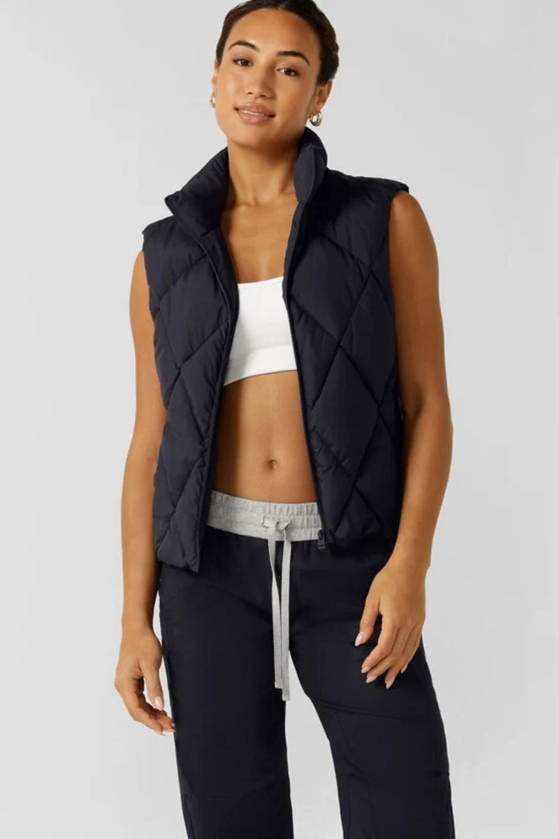 Winter Warmth Puffer Vest - Midnight Blue - Sare StoreLorna JaneVest