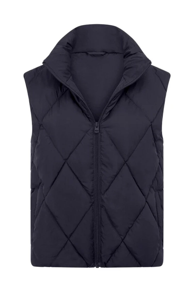 Winter Warmth Puffer Vest - Midnight Blue - Sare StoreLorna JaneVest