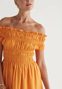 Xenia Maxi Dress - Marigold - Sare StoreMOS The LabelDress