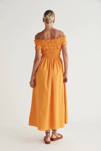 Xenia Maxi Dress - Marigold - Sare StoreMOS The LabelDress