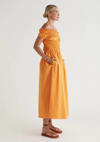 Xenia Maxi Dress - Marigold - Sare StoreMOS The LabelDress