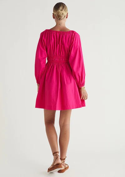 Xenia Mini Dress - Cerise - Sare StoreMOS The LabelDress