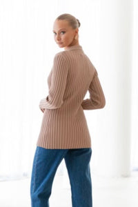 Zara Knit Top - Latte - Sare StoreSare StoreKnit