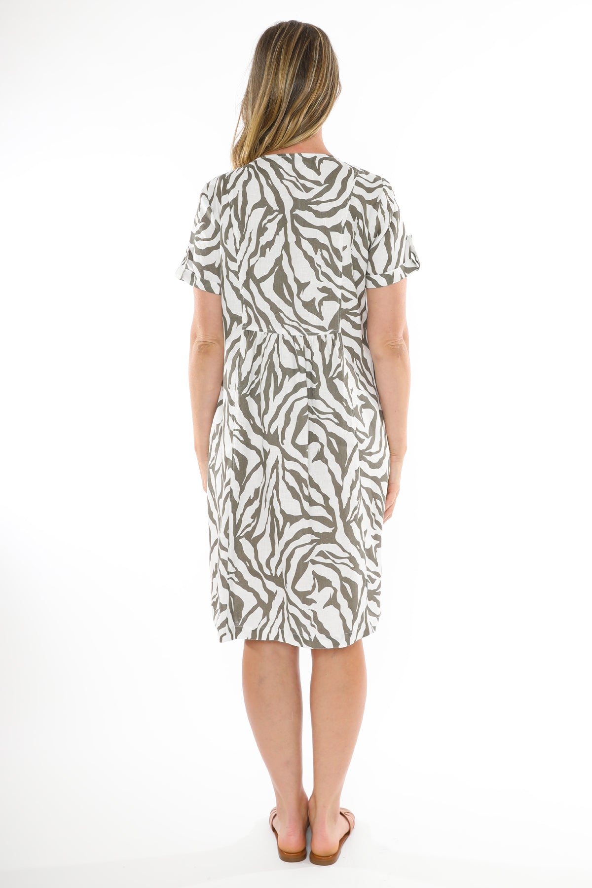 Zebra Pattern Dress - Sare StoreJumpDress