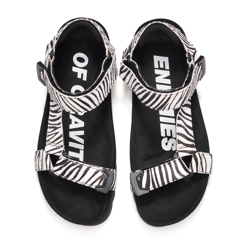 Zebra Sandal Tooth Wedge - Sare StoreRollie NationShoes