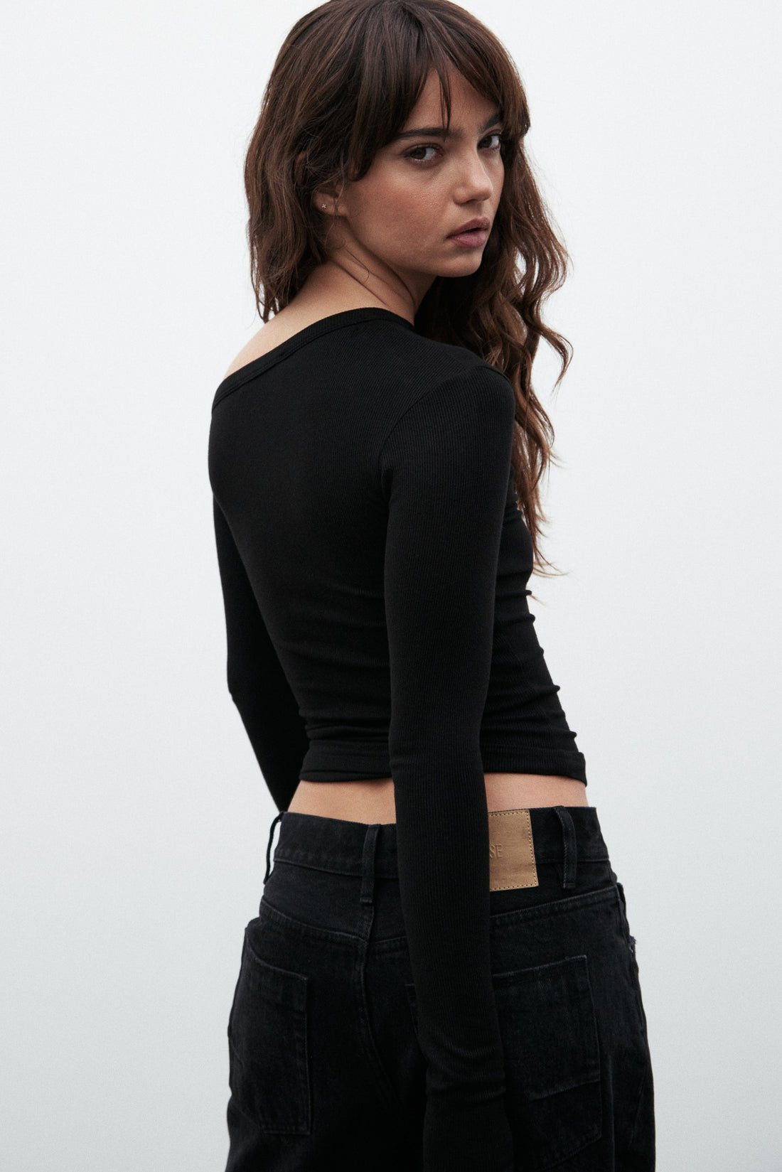 Zinnia Top - Black - Sare StoreBayse BrandTops